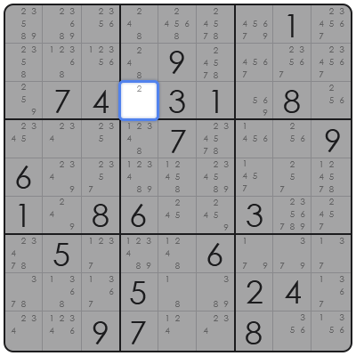 advanced sudoku technique